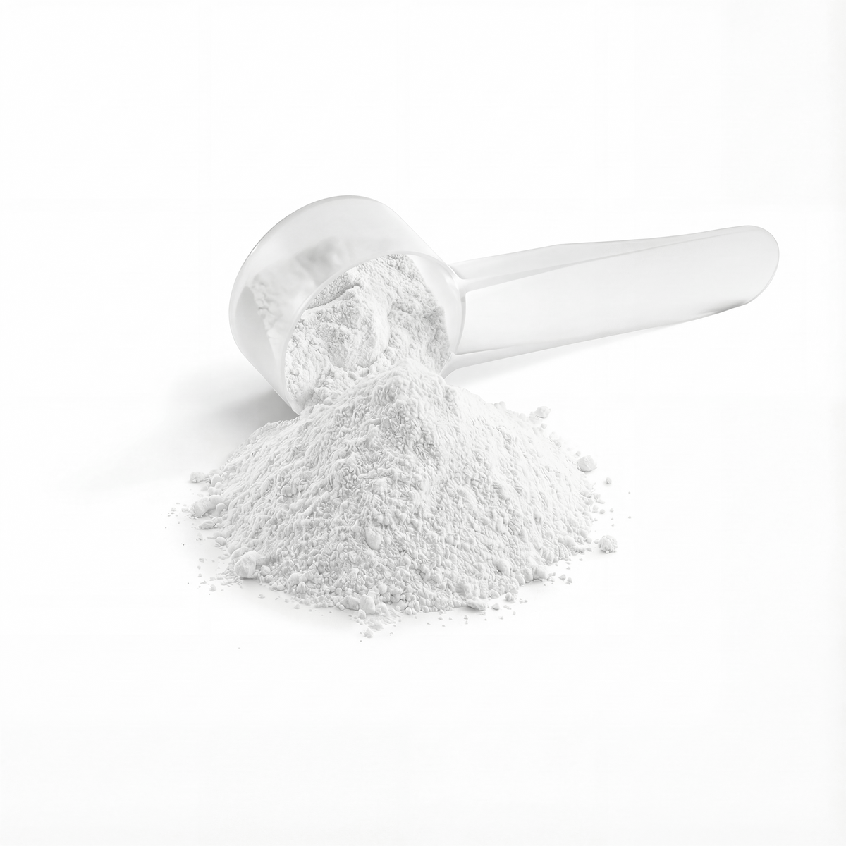 Kova Creatine Hydration Powder muscle builder supplement with label showing orange and white packaging and scoop inside.